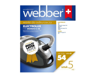 WEBBER Worki do odkurzaczy ELECTROLUX MONDO E44(54) 5 szt. - 1390035 - zdjęcie 1